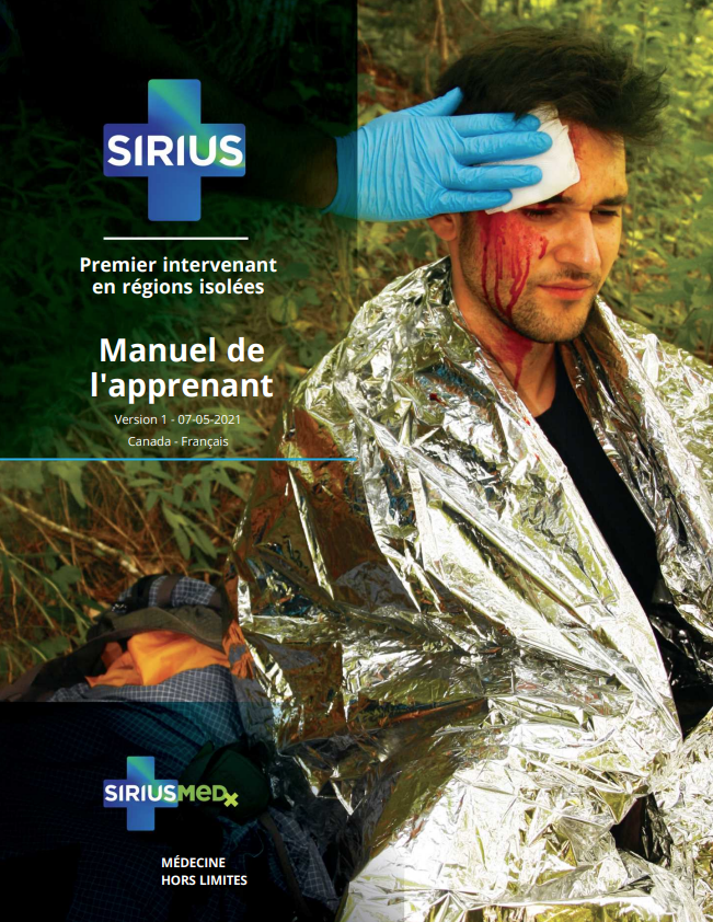 Student Manual - Wilderness First Aid (French - Canada)